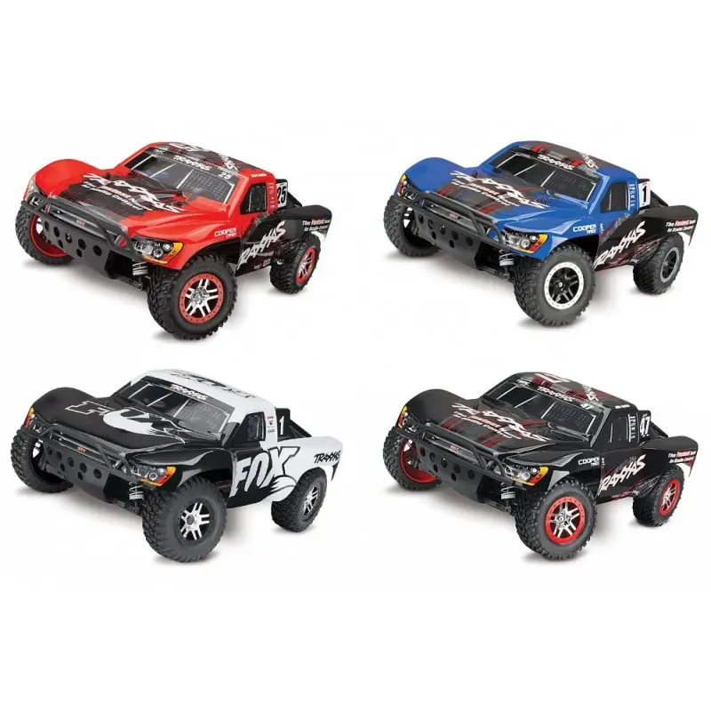 Автомобиль Traxxas Slash Brushless Short Course 1:10 RTR 568 мм 4WD 2,4 ГГц TSM (68086-4 Blue)