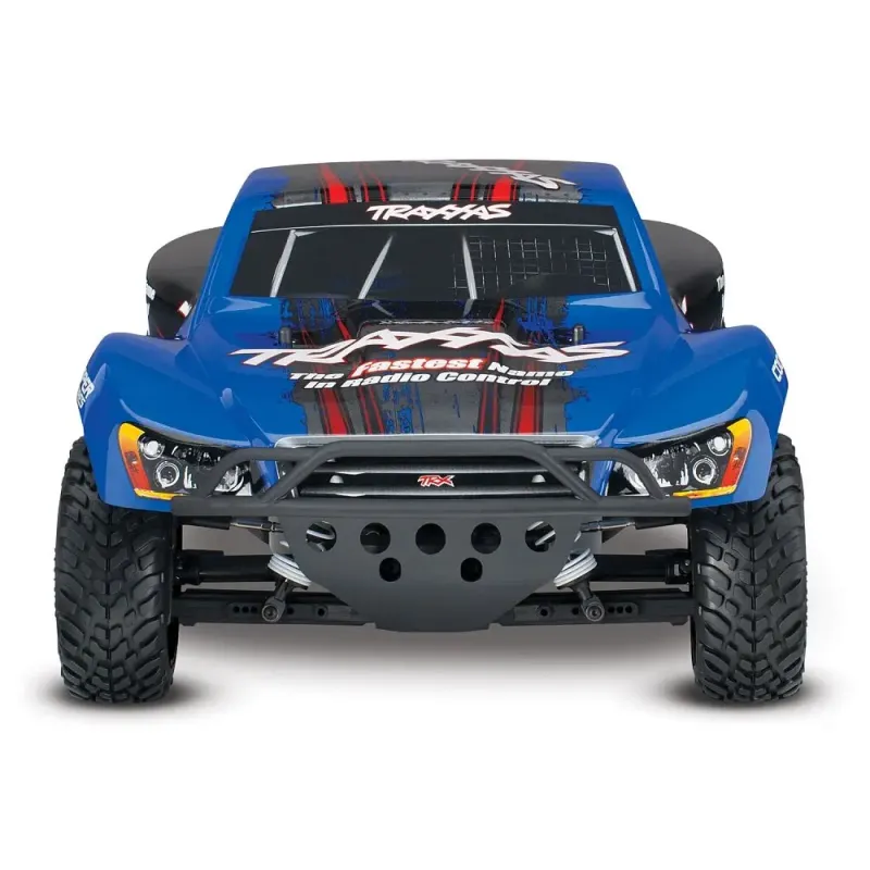 Автомобиль Traxxas Slash Brushless Short Course 1:10 RTR 568 мм 4WD 2,4 ГГц TSM (68086-4 Blue)