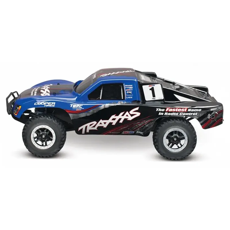 Автомобиль Traxxas Slash Brushless Short Course 1:10 RTR 568 мм 4WD 2,4 ГГц TSM (68086-4 Blue)