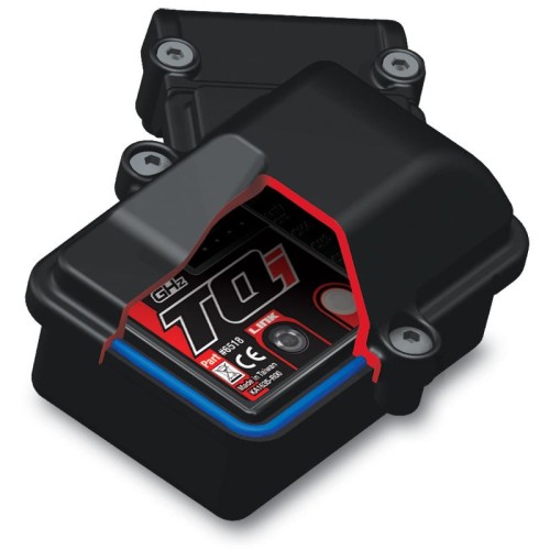 Шорт-корс Автомобиль Traxxas Slash Brushless Short Course 1:10 RTR 568 мм 4WD 2,4 ГГц TSM (68086-4 Blue)