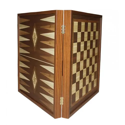 Игровые наборы Шахматы + нарды + шашки, STP36E, 39х39см, Manopoulos