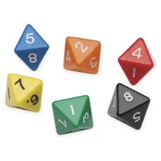 Кубик D8 (цвет в ассортименте)