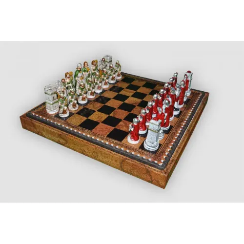 Шахові фігури Шахові Фігури - "Battaglia Romani Barbari" (Small Size) / "Бій Римлян З Варварами" (SP3435)