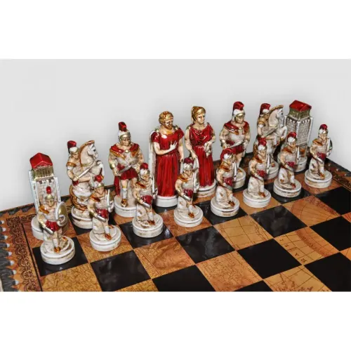 Шахові фігури Шахові Фігури - "Battaglia Di Troia" (Small Size) / "Троянська Битва" (SP69)