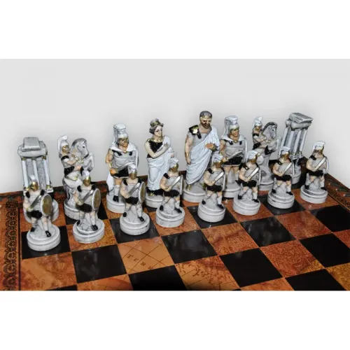 Шахові фігури Шахові Фігури - "Battaglia Di Troia" (Small Size) / "Троянська Битва" (SP69)