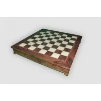 Box Wood / Шахове Поле-Бокс З Місцем Для Укладання Шахів (CD52G)