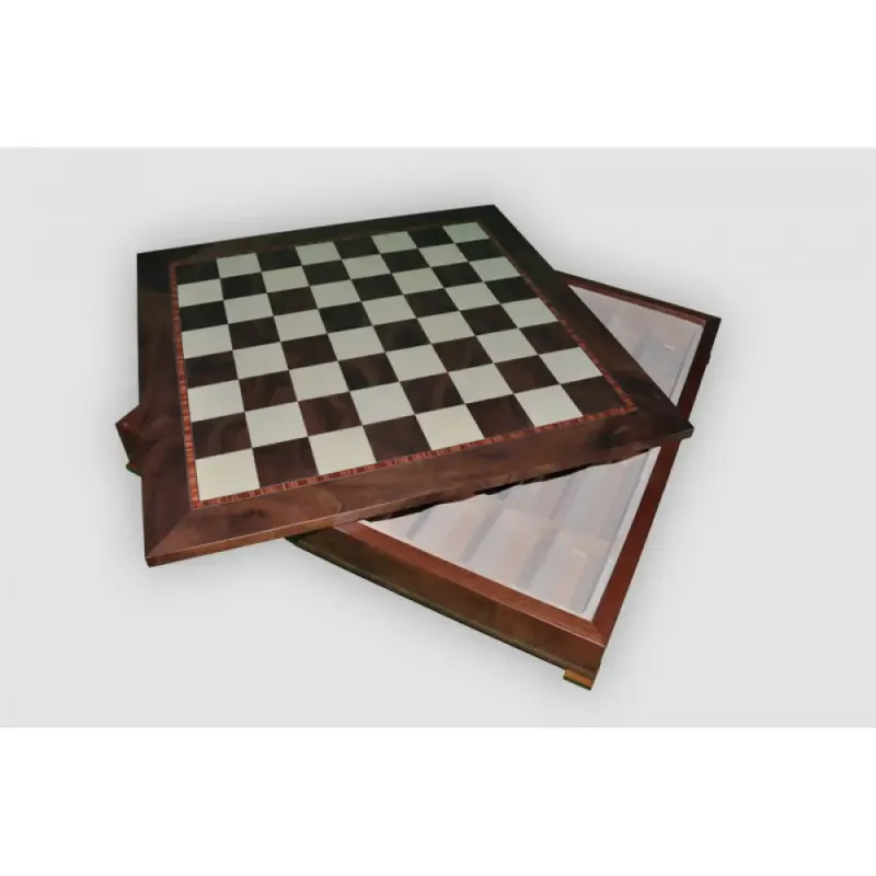 Box Wood / Шахматное Поле-Бокс С Местом Для Укладки Шахмат (CD52G)
