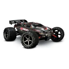 Автомобиль Traxxas E-Revo VXL Brushless Monster 1:16 RTR 328 мм 4WD TSM 2,4 ГГц (71076-3 Black)