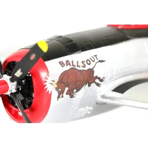 Самолёты Самолет FMS Mini Republic P-47 Thunderbolt Balls out RTF 750 мм 2,4 ГГц (FMS027 Balls out)