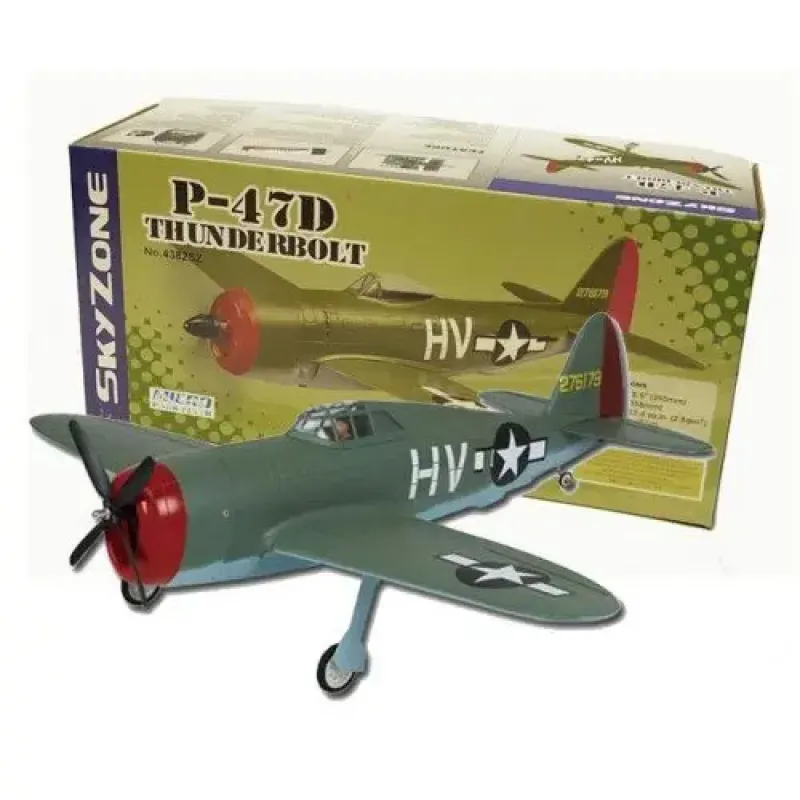 Самолет Thunder Tiger SkyZone Micro P-47 Thunderbolt SC RTF 395 мм 2,4 ГГц (4382SZ)