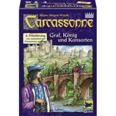 Carcassonne: Graf, Konig und Konsorten (Каркассон: Граф, король и служители культа)