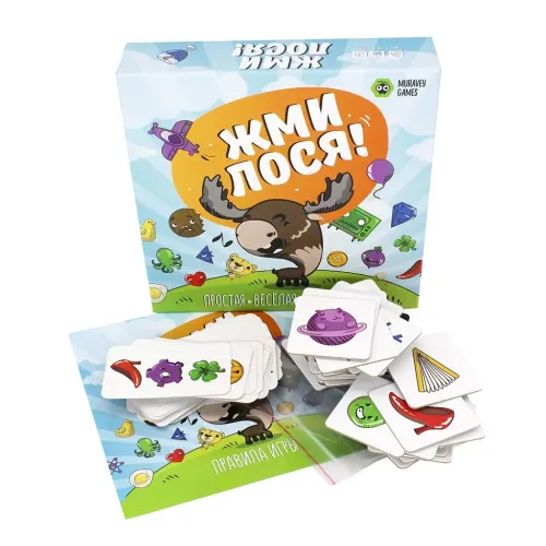 Настільна гра Тисни Лося!