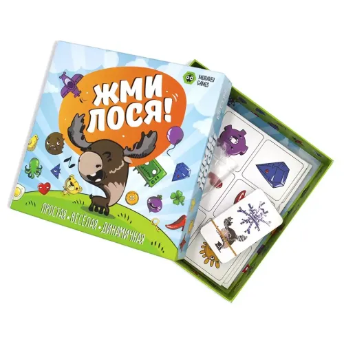 Настільна гра Тисни Лося!
