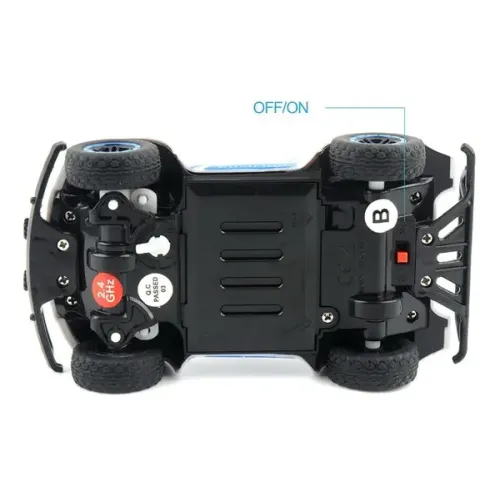 Игрушечные машинки Машинка микро р/у 1:43 HB Toys Muscle полноприводная (синий)