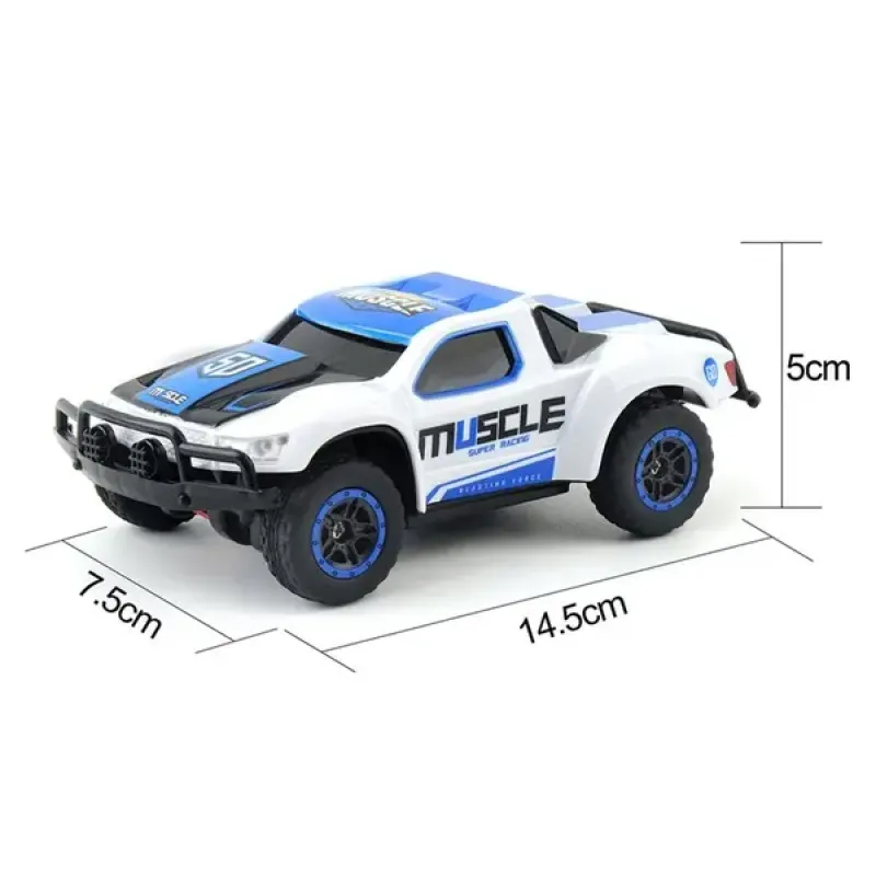 Машинка микро р/у 1:43 HB Toys Muscle полноприводная (синий)