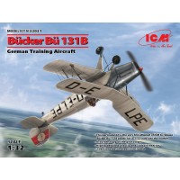 Немецкий учебный самолет Bücker Bü 131B (ICM 32031)