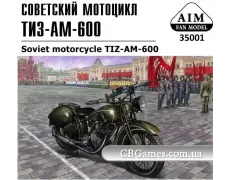 Радянський мотоцикл ТИЗ-АМ-600 з кулеметом ДП (AIM35001) Масштаб: 1:35