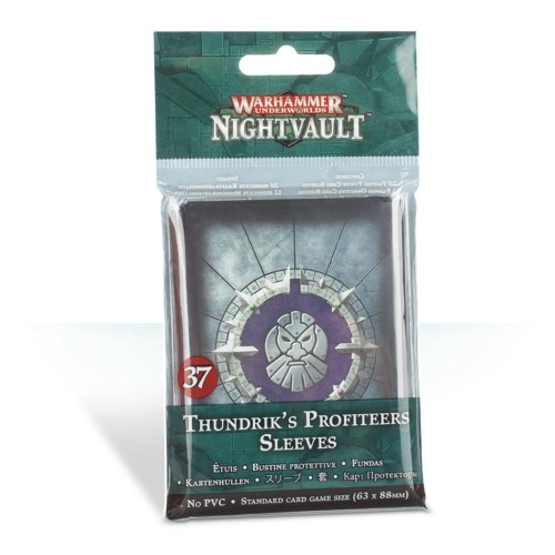 Warhammer Underworlds WHU: THUNDRIK'S PROFITEERS SLEEVES