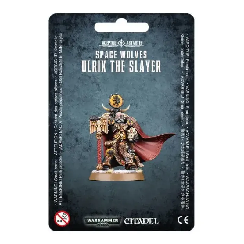 Мініатюра WARHAMMER 40000: SPACE WOLVES - ULRIK THE SLAYER
