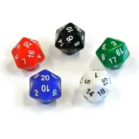 Кубик D20 (колір в асортименті)
