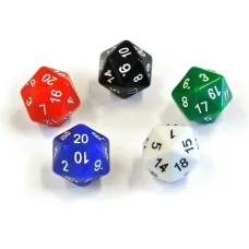 Кубик D20 (цвет в ассортименте)