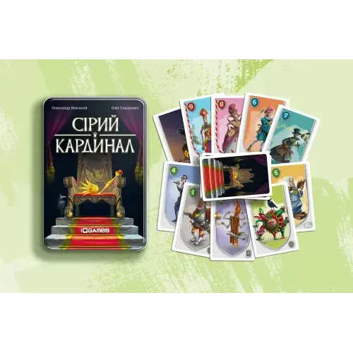Настільна гра Сірий кардинал (Behind the Throne) UA