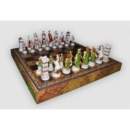 Шахматные фигуры Шахматные Фигуры - "Battaglia Romani Barbari" (Medium Size) / "Бой Римлян С Варварами" (SP2425)