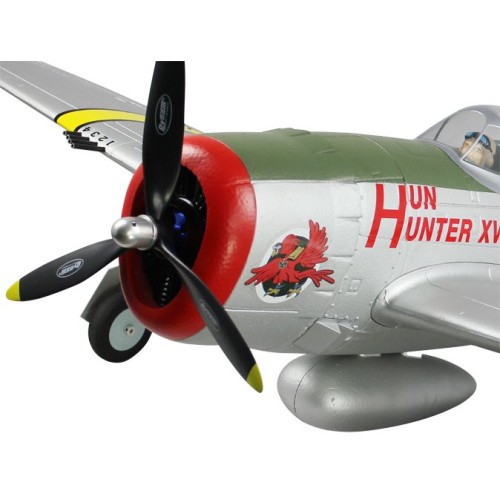 Літаки Самолет Dynam P47D Thunderbolt RLG Brushless RTF 1220 мм 2,4 ГГц (DY8956 RTF)