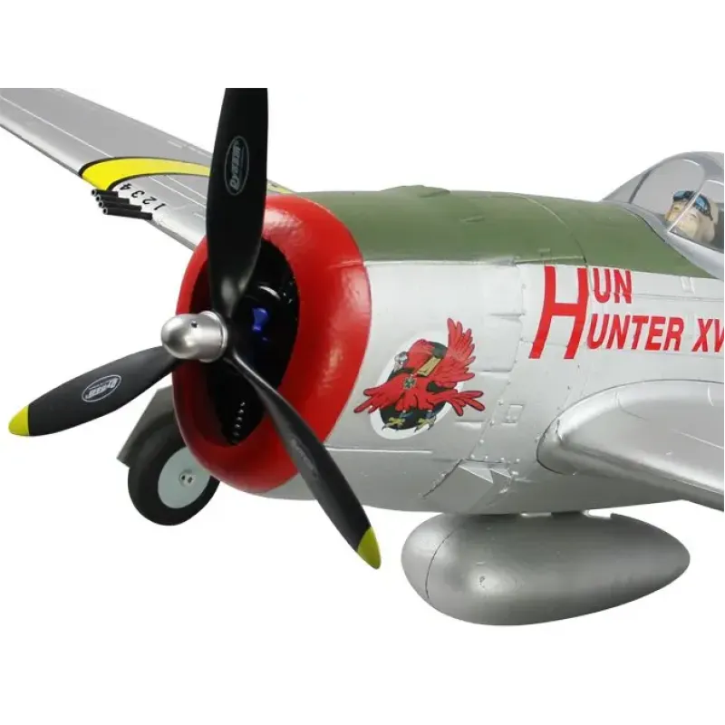 Самолет Dynam P47D Thunderbolt RLG Brushless RTF 1220 мм 2,4 ГГц (DY8956 RTF)