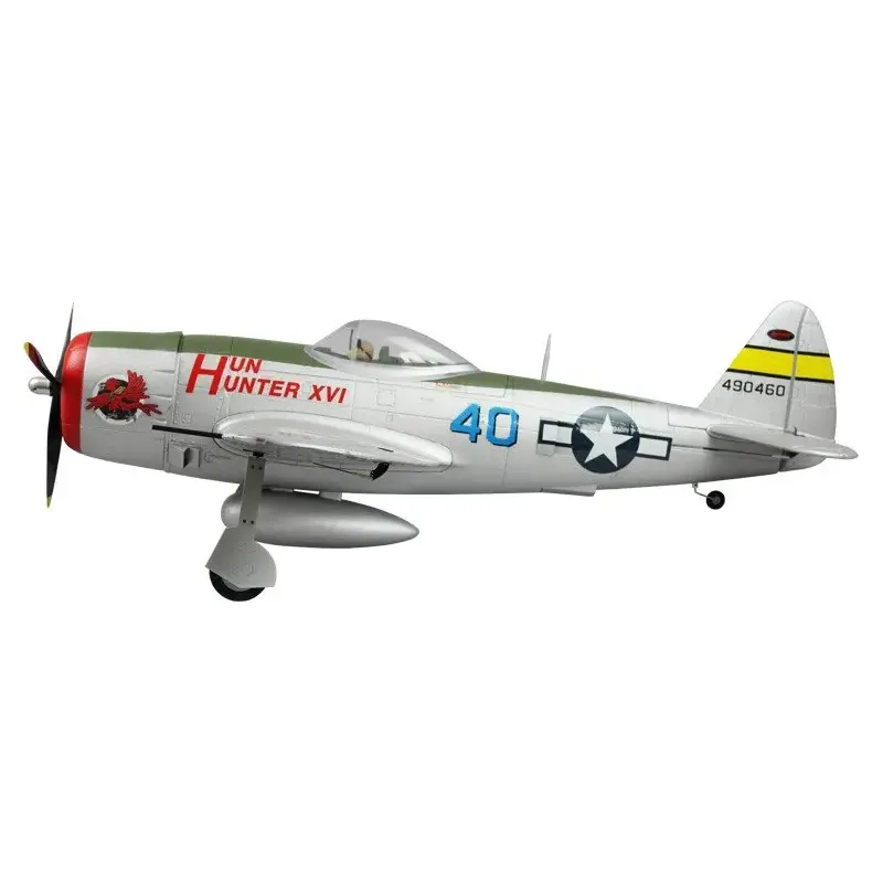 Самолет Dynam P47D Thunderbolt RLG Brushless RTF 1220 мм 2,4 ГГц (DY8956 RTF)