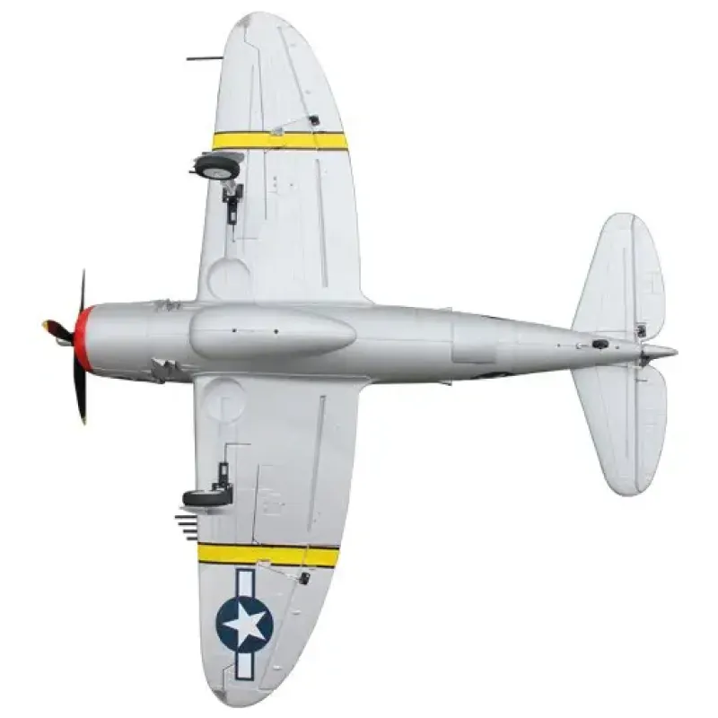 Самолет Dynam P47D Thunderbolt RLG Brushless RTF 1220 мм 2,4 ГГц (DY8956 RTF)