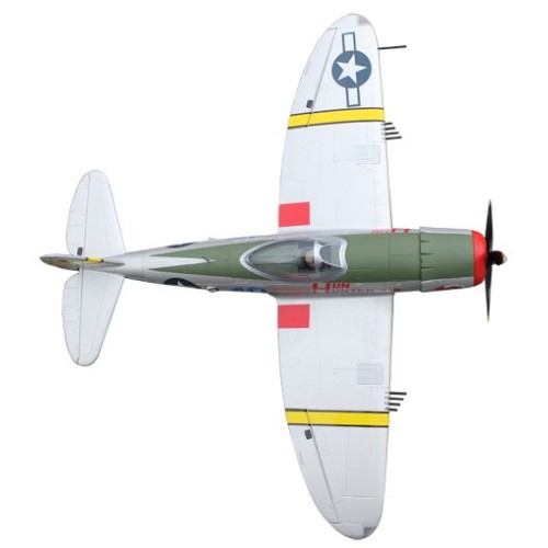 Літаки Самолет Dynam P47D Thunderbolt RLG Brushless RTF 1220 мм 2,4 ГГц (DY8956 RTF)