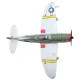 Самолёты Самолет Dynam P47D Thunderbolt RLG Brushless RTF 1220 мм 2,4 ГГц (DY8956 RTF)