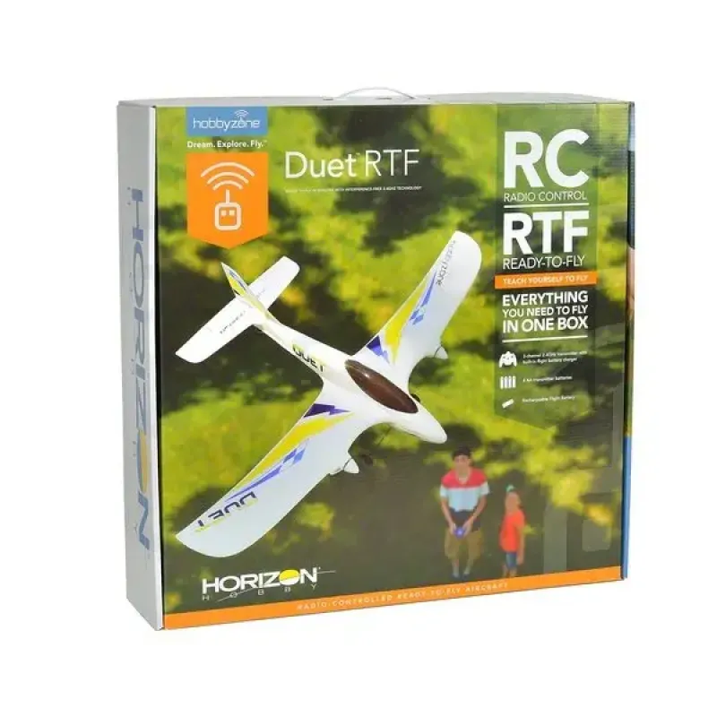 Самолет Hobbyzone Duet RTF 523 мм 2,4 ГГц (HBZ5300)