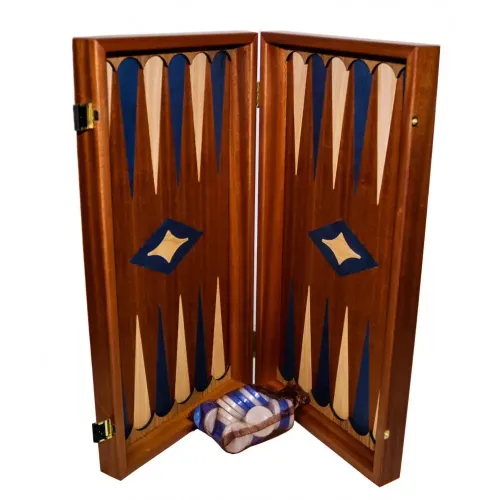 Нарды Нарды "Manopoulos" из красного дерева, инкрустация дубом TMM1BLA