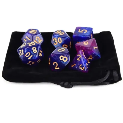 Набір Galaxy кубиків RPG 7 шт (колір в асортименті)