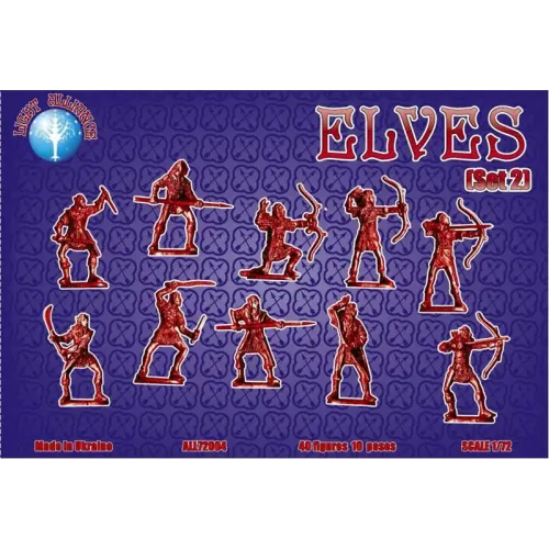 Фігури та мініатюри Эльфы (ALL72004) Масштаб: 1:72