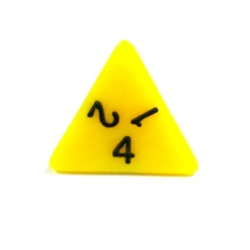 Кубик D4 (колір в асортименті)