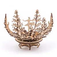 Тривимірна механічна головоломка-конструктор «Механічна квітка-скринька» (UG-019)