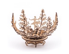 Тривимірна механічна головоломка-конструктор «Механічна квітка-скринька» (UG-019)