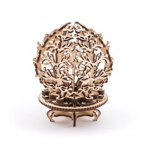 Ukrainian Gears Тривимірна механічна головоломка-конструктор «Механічна квітка-скринька» (UG-019)