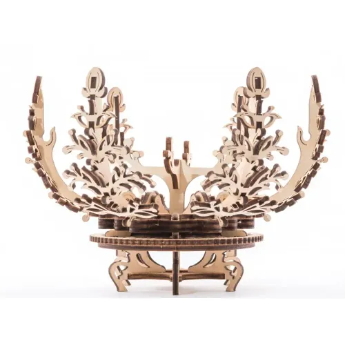 Ukrainian Gears Тривимірна механічна головоломка-конструктор «Механічна квітка-скринька» (UG-019)