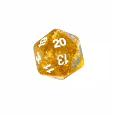 Кубик D20 блестящий (цвет в ассортименте)