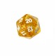 Кубик D20 блестящий (цвет в ассортименте)