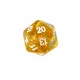 Кубик D20 блискучий (колір в асортименті)