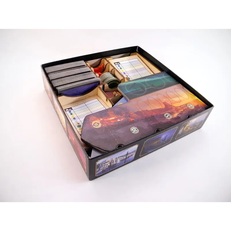 Органайзер для настольной игры 7 чудес: Дуэль + Пантеон (Organizer for boardgame 7 Wonders Duel + Pantheon)