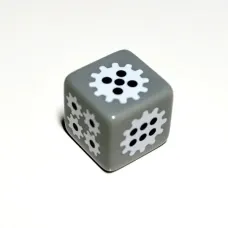 Кубик D6 шестерёнка