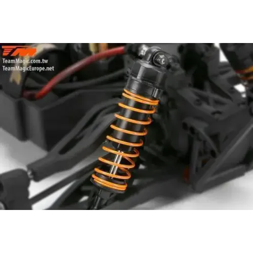 Монстр-трак Автомодель р/у монстр 1:10 Team Magic E5 коллекторный ARTR (серый)