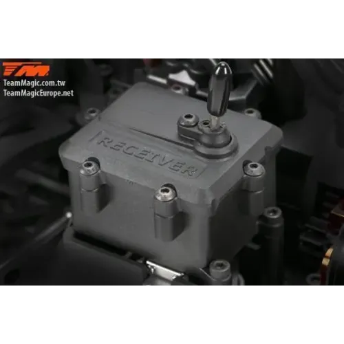 Монстр-трак Автомодель р/у монстр 1:10 Team Magic E5 коллекторный ARTR (серый)