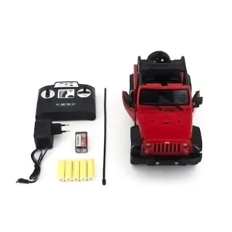 Машинка р/у 1:14 Meizhi Jeep Wrangler (красный)